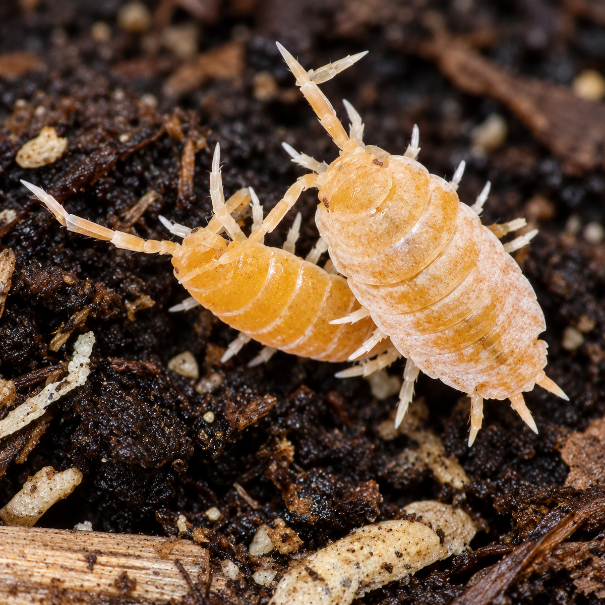 Powder Orange Isopods